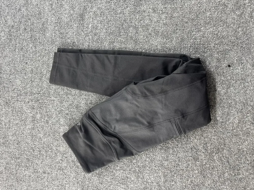 PrAna Leggings Womens XS Black High Rise Pocket Ankle Hiking Outdoor Pants